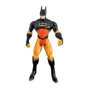 Batman Robin Action Figure 1997 Heat Scan Kenner DC Comic Orange Black No Cape